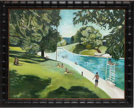 Barton Springs by artist Melissa Wen Mitchell-Kotzev